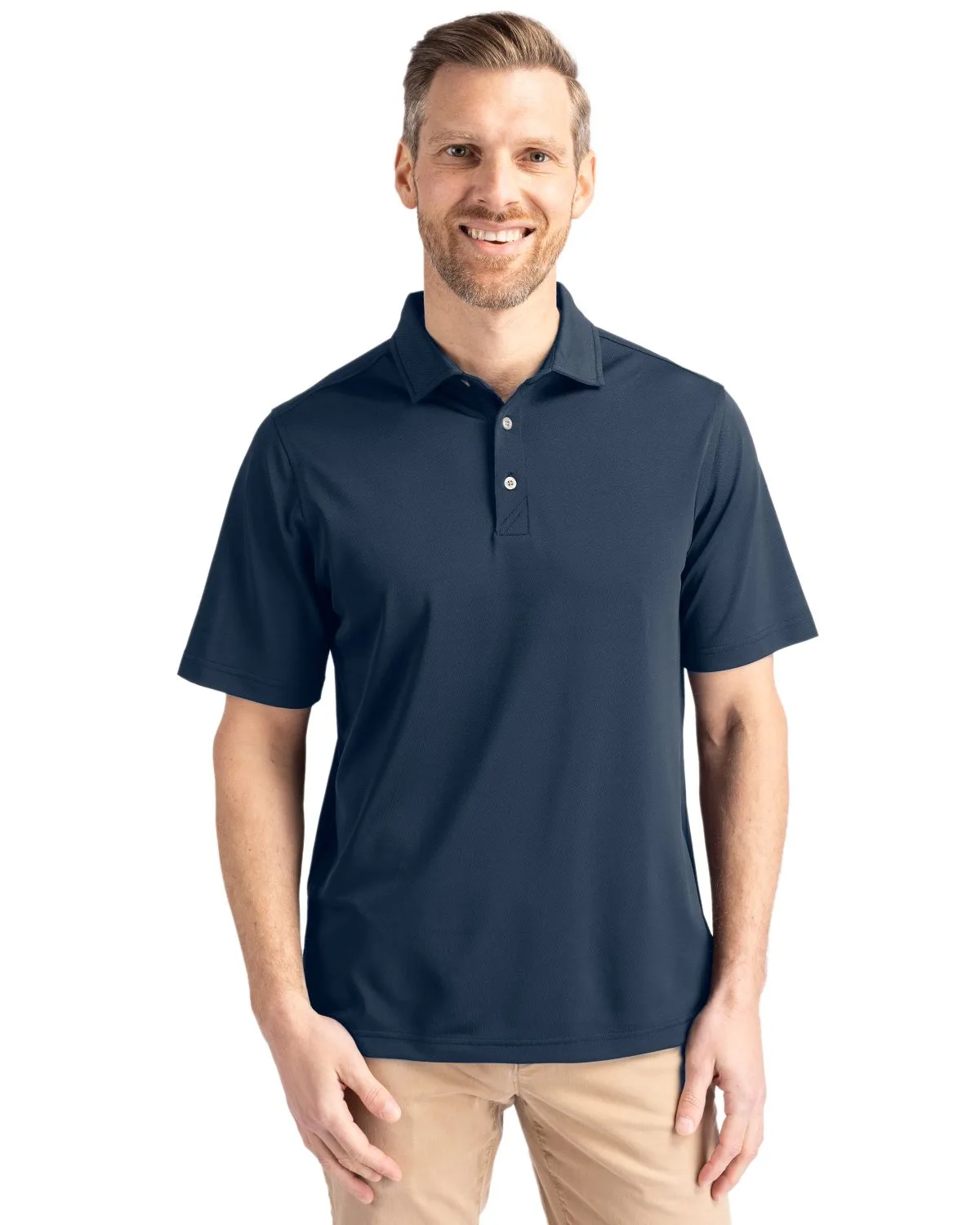 Virtue Eco Pique Recycled Polo Shirt by Cutter & Buck