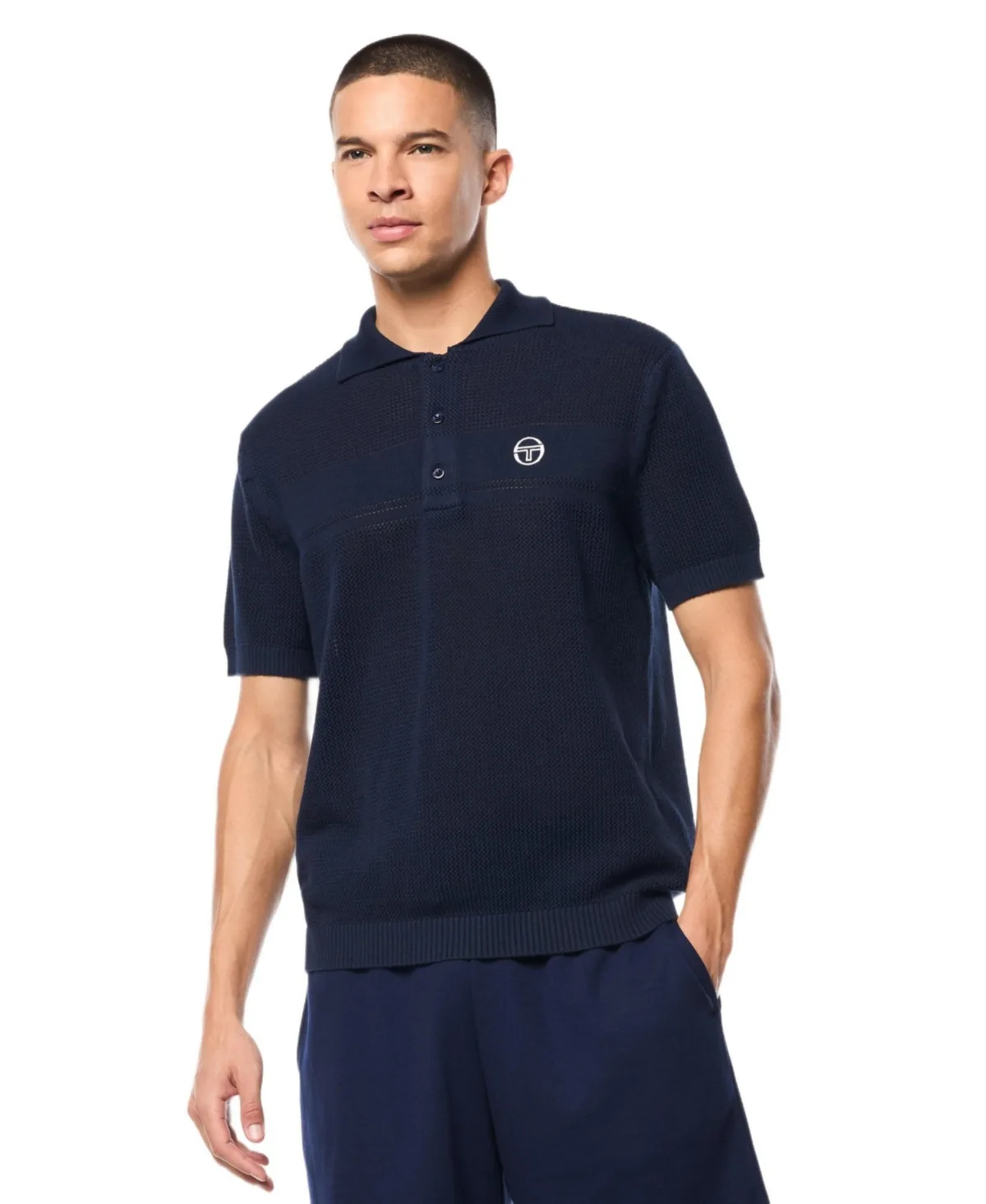 Sabino Knit Polo Shirt by Sergio Tacchini