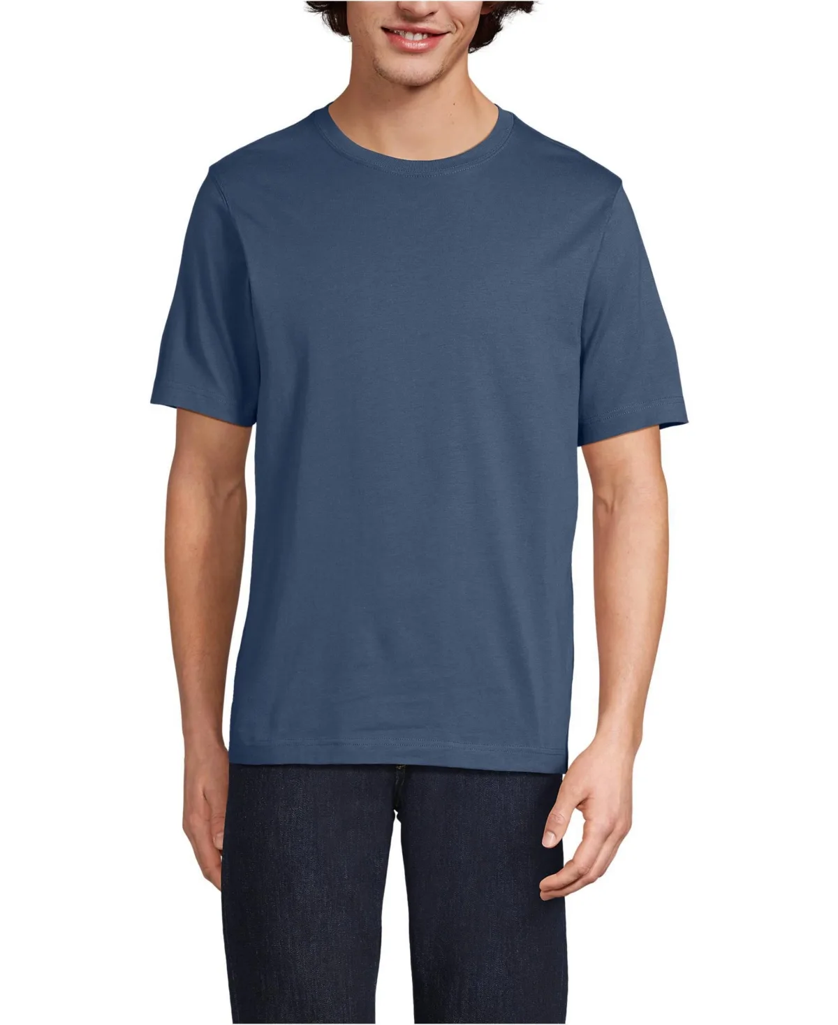 Super-T Short Sleeve T-Shirt by Lands' End
