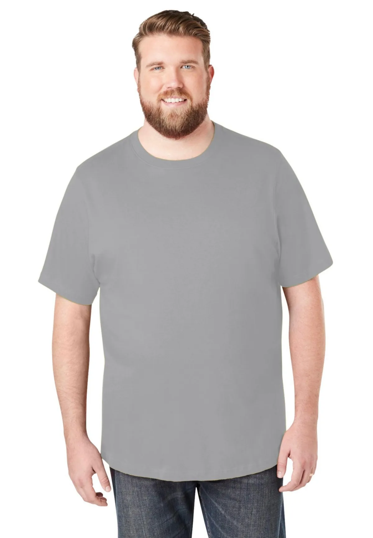 Shrink-Less Lightweight Crewneck T-Shirt