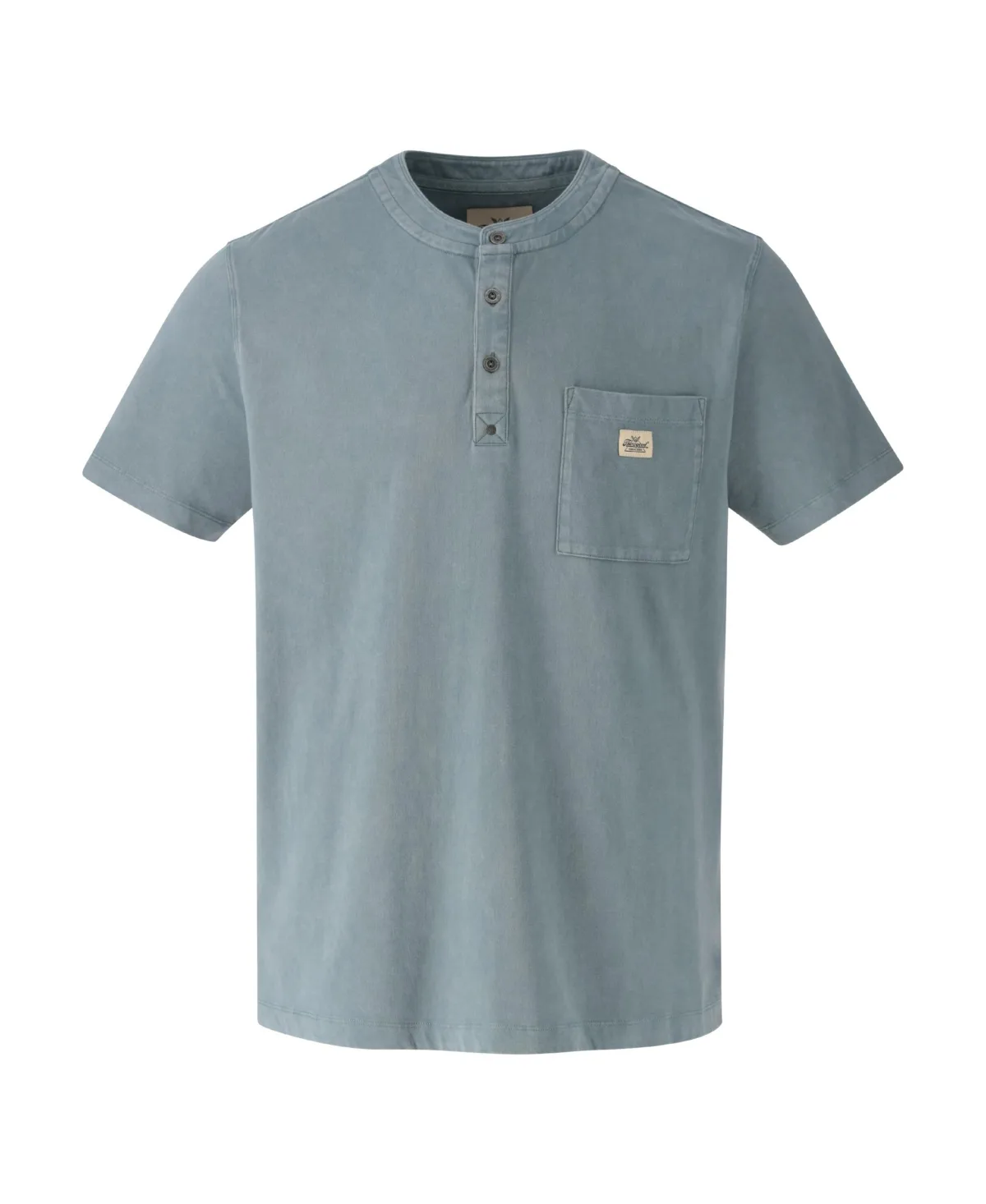 Vintage Wash Short Sleeve Pocket Henley by Thorogood