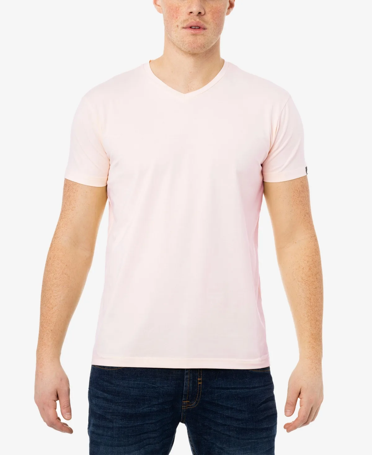X-Ray Basic V-Neck Short Sleeve T-Shirt by Xray