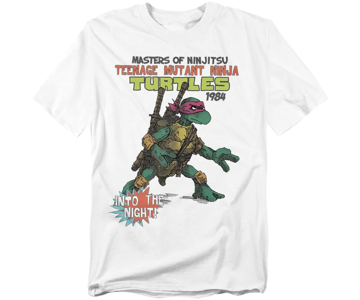 Into the Night Cover T-Shirt by Teenage Mutant Ninja Turtles