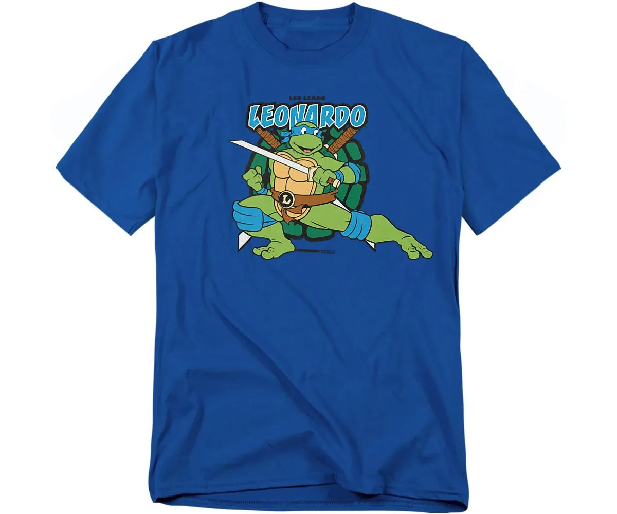 Tmnt Leonardo Leads T-Shirt by Teenage Mutant Ninja Turtles