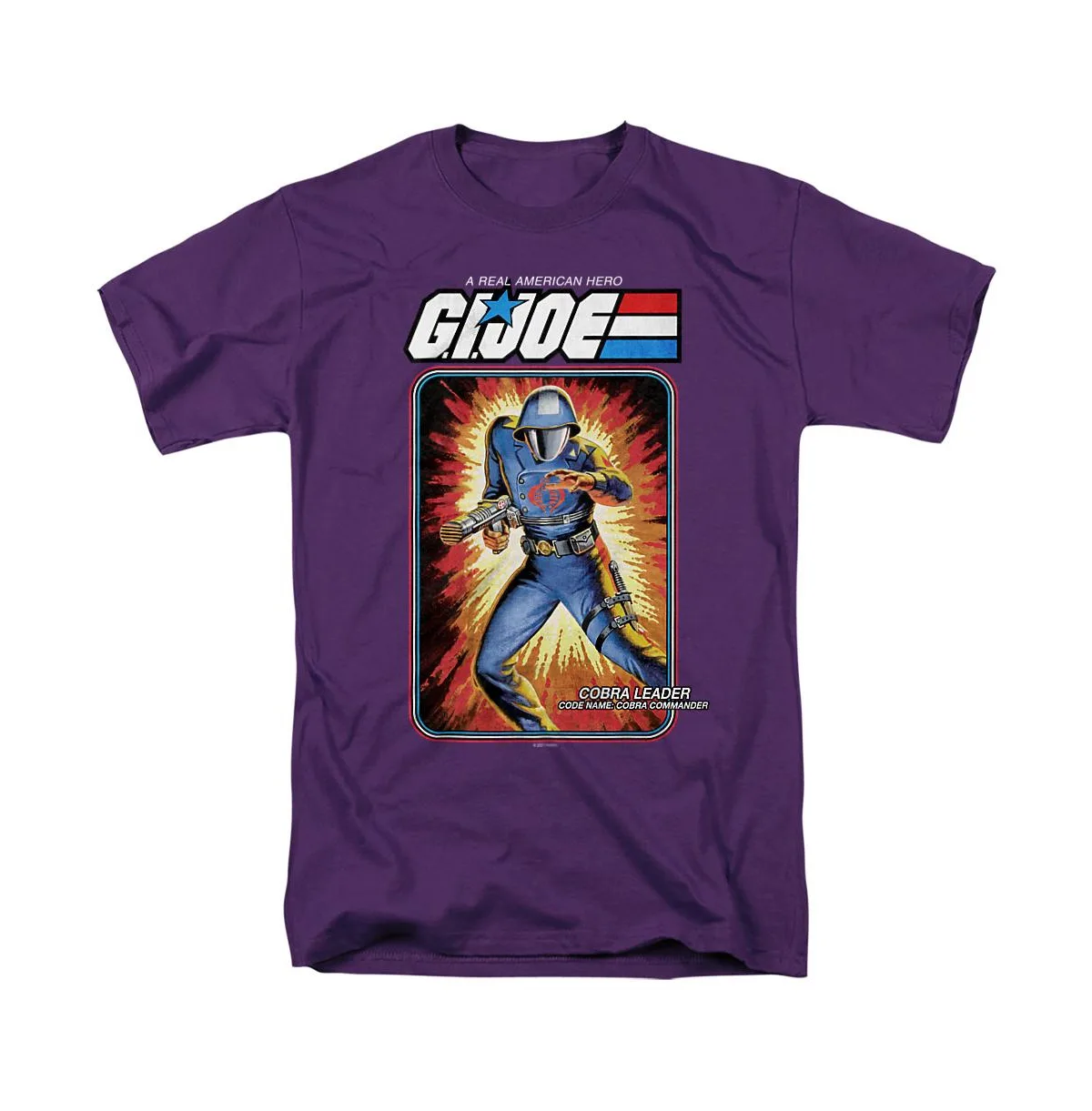 Hasbro+ G.i. Joe Cobra Commander Card by Hasbro+