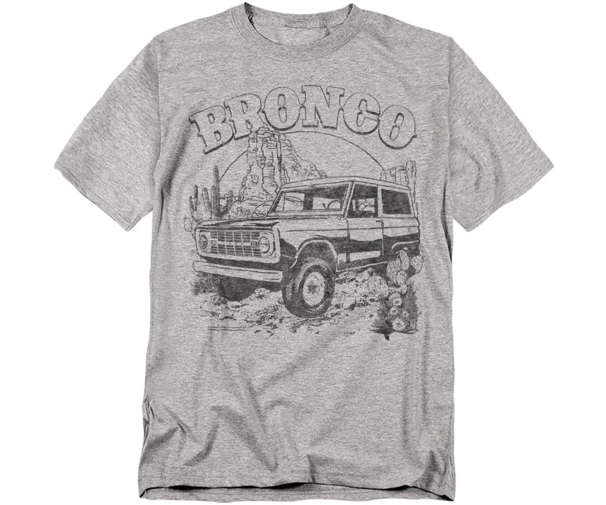 Ford Bronco Desert Mono T-Shirt by Mustang