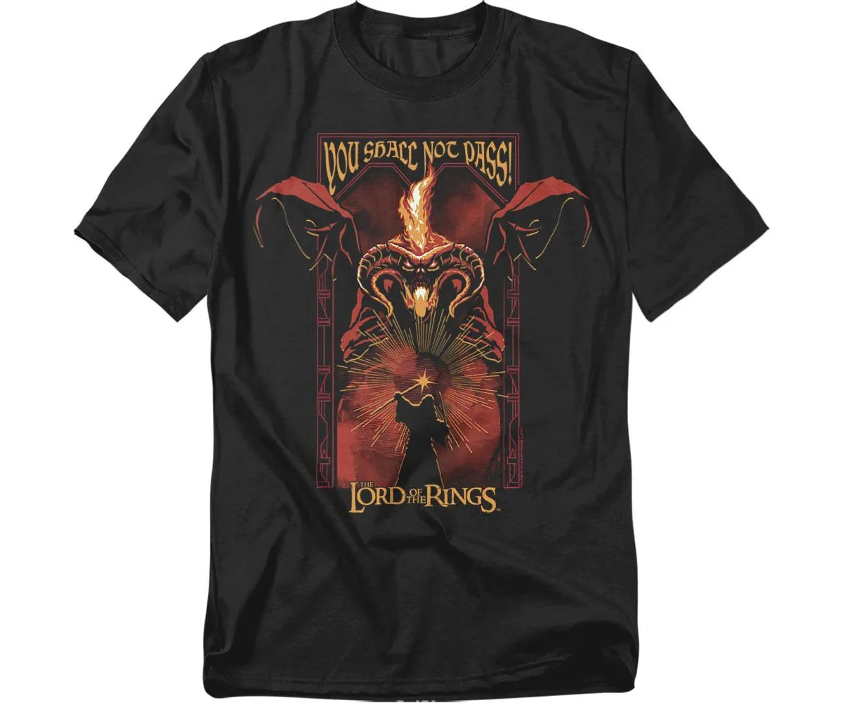 Gandalf Balrog Pass T-Shirt by Lord Of The Rings