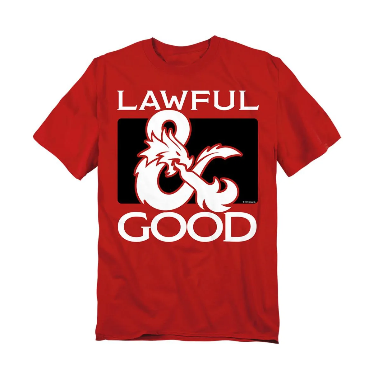 Logovision Dungeons and Dragons Lawful Good T-Shirt by D&d