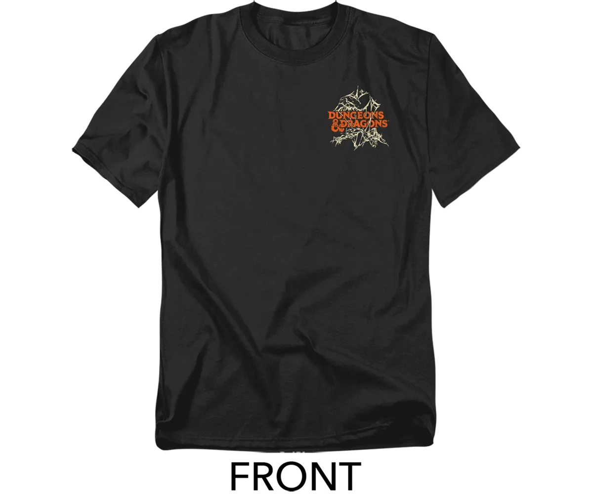 Drag Me to the Abyss Front Back T-Shirt by D&d