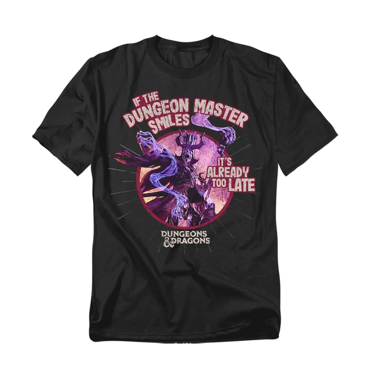 Logovision Dungeons and Dragons Dungeon Master Smiles T-Shirt by D&d
