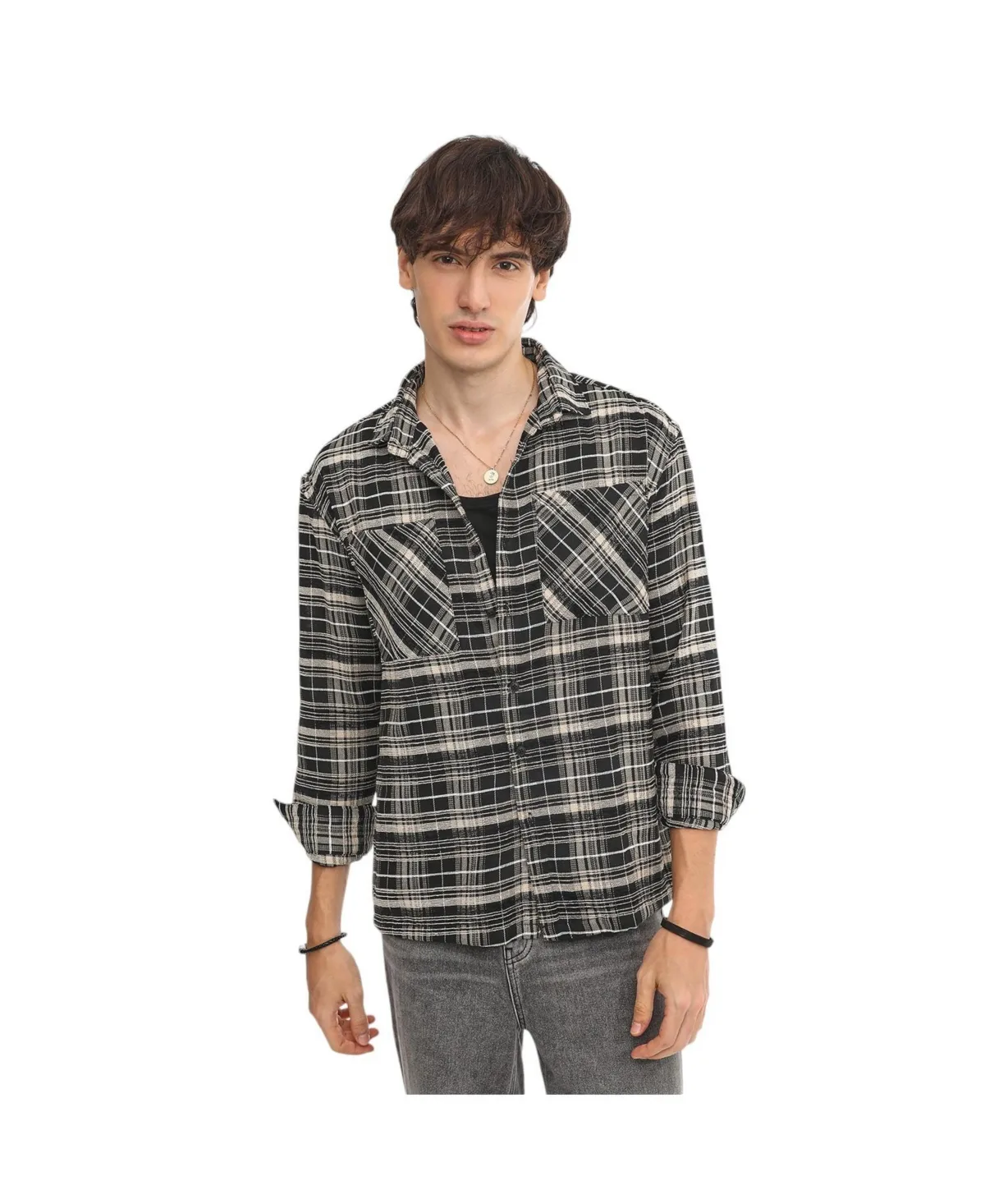 Artistic Botanical Shirt by Campus Sutra