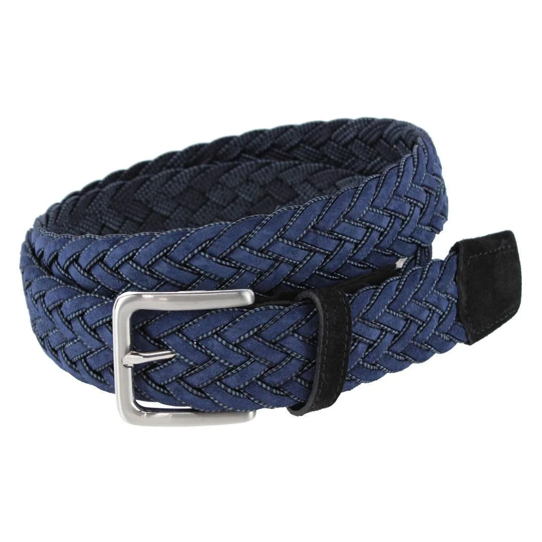 Apollo Italian Braided Suede Versatile Belt by Trafalgar