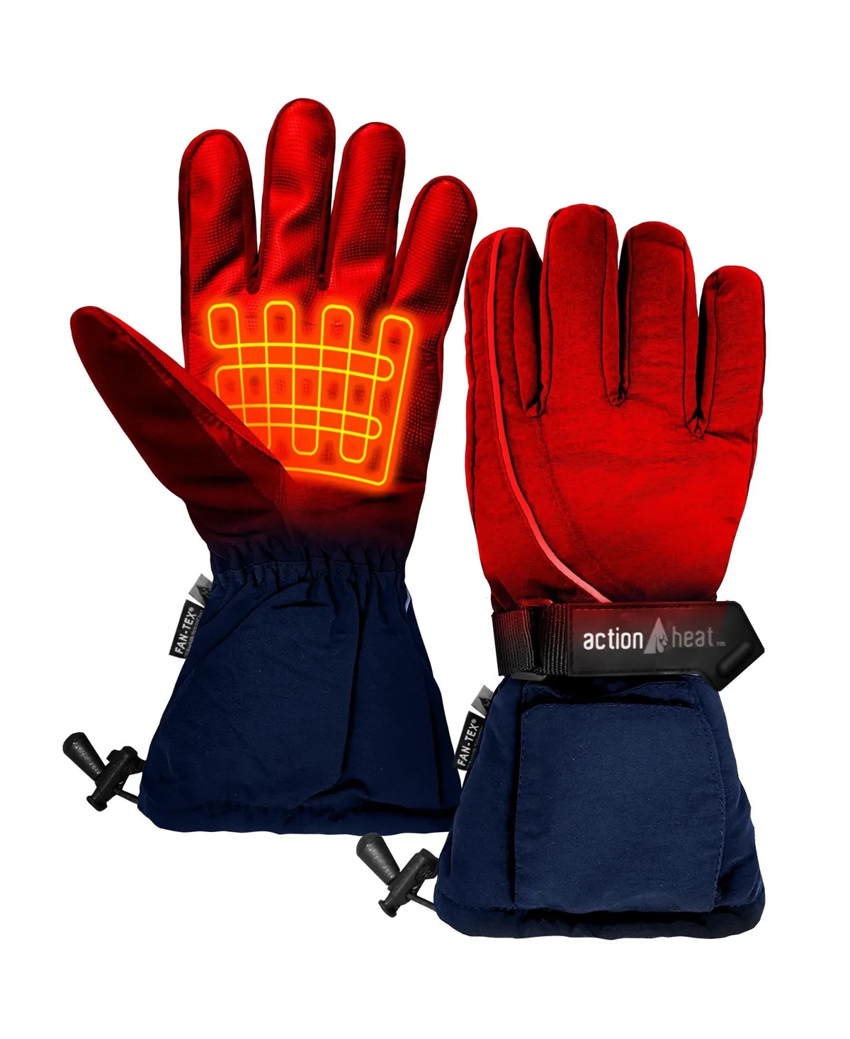 Aa Battery Heated Snow Gloves by Actionheat