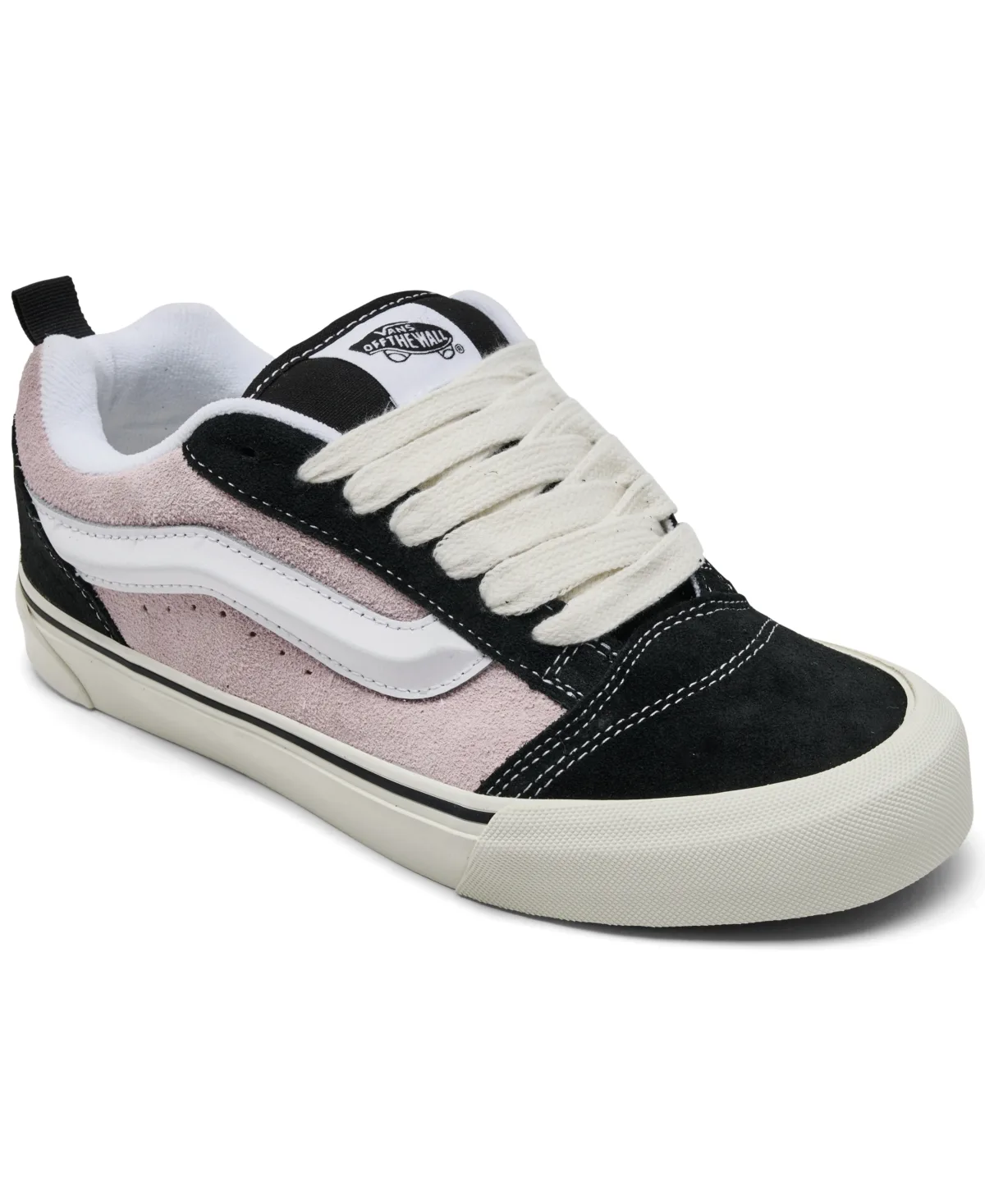 Suede Knu Skool Puffy-Collar Sneakers by Vans