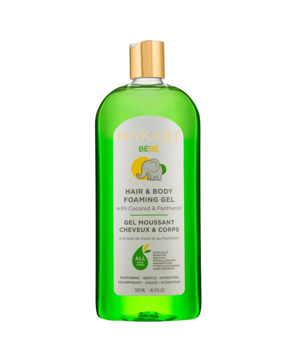 Baby Hair & Body Foaming Gel by Makari
