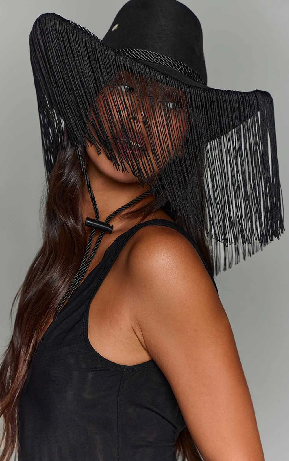 Fringe Fedora Hat by PrettyLittleThing