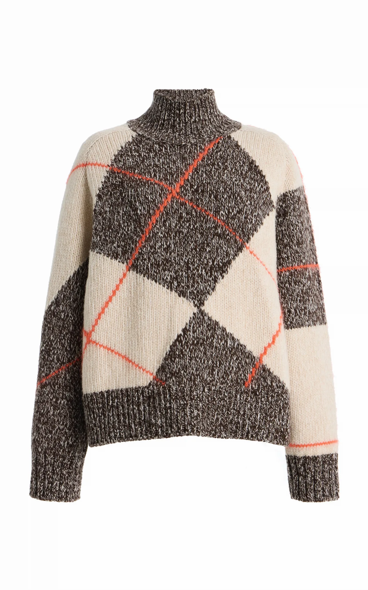Argyle Rolli Wool Sweater by CLOSED