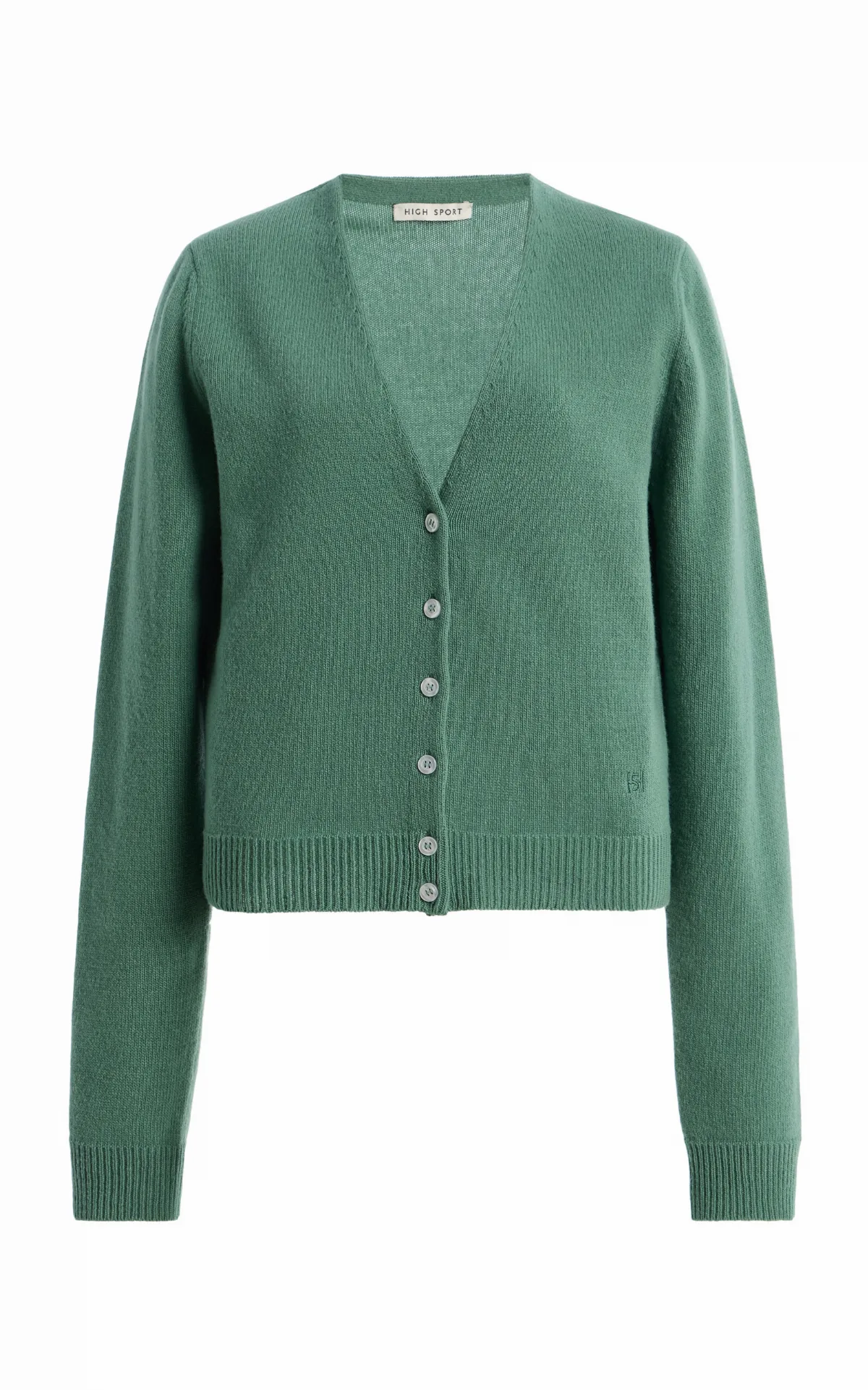 Cardi Wool-Cashmere Cardigan