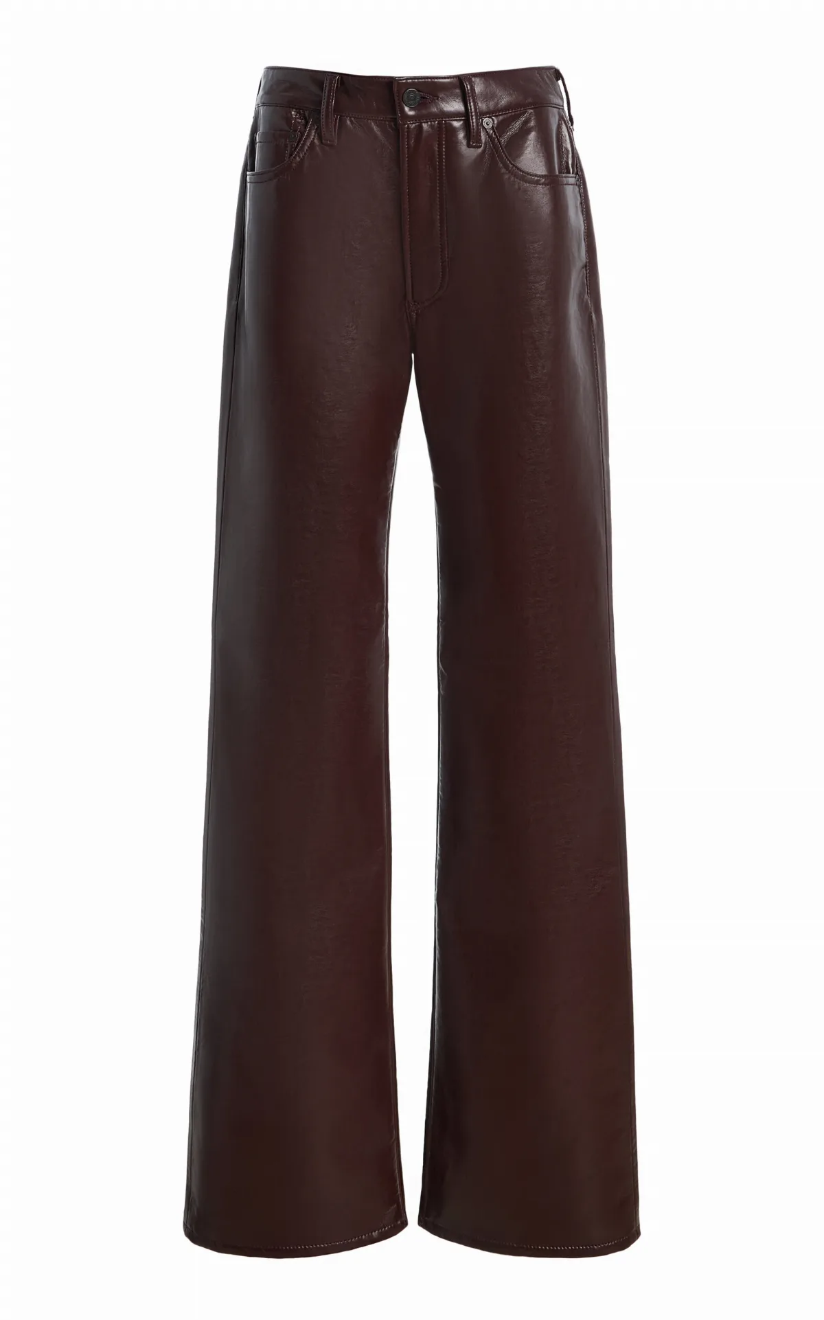 Genova Leather-Blend Bootcut-Leg Pants by Citizens of Humanity