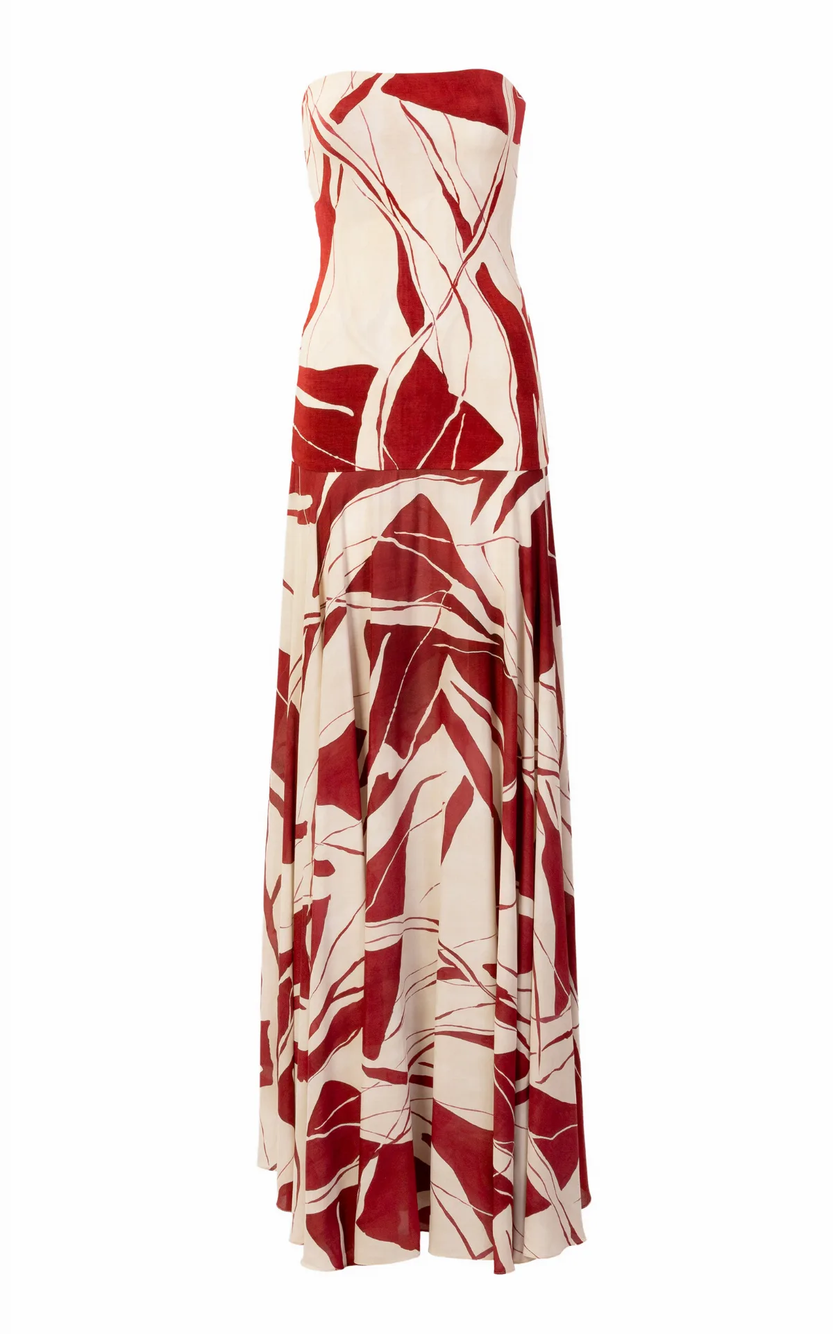 Muriel Strapless Jersey Maxi Dress by Silvia Tcherassi