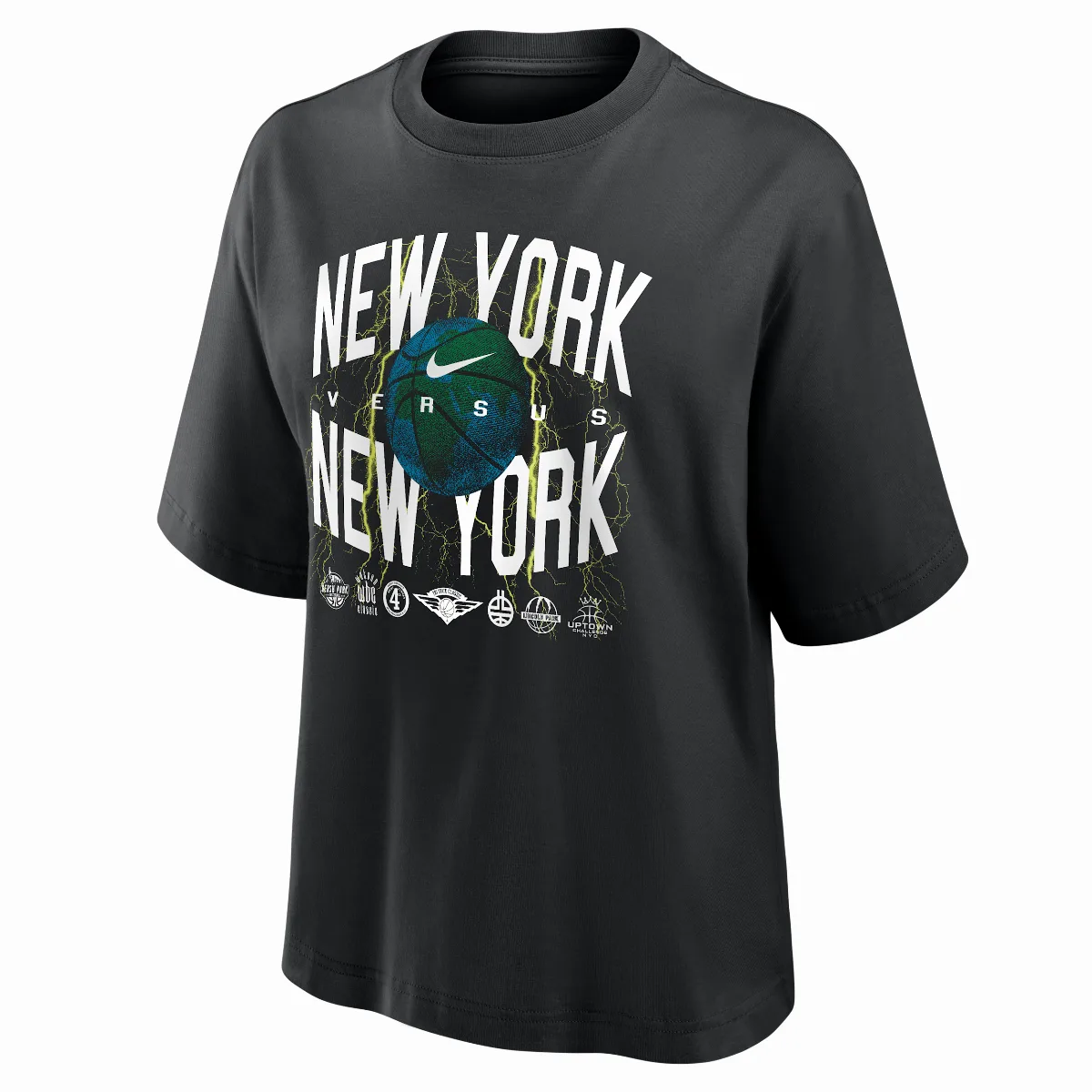 "NY Vs. NY" Basketball Boxy T-Shirt by Nike