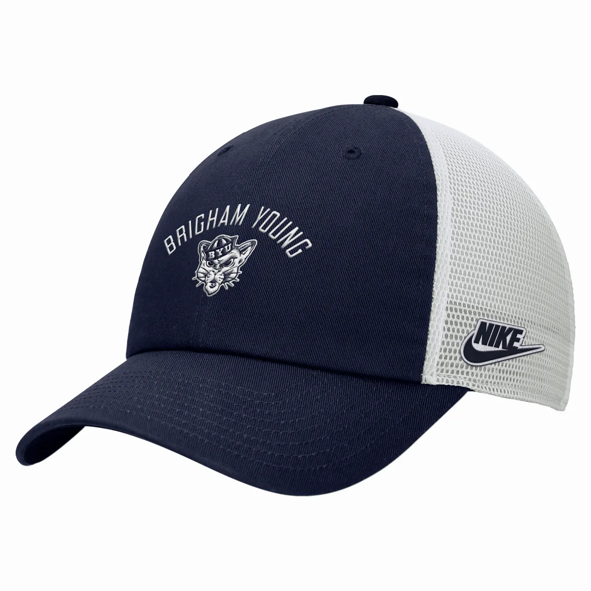 College (BYU) Unstructured Trucker Cap by Nike
