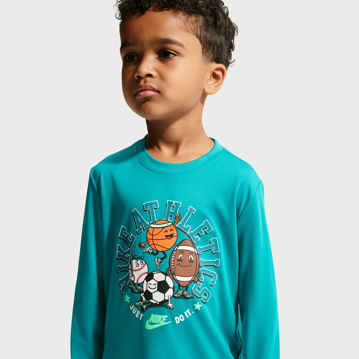 Dri-FIT Graphic Long-Sleeve T-Shirt by Nike