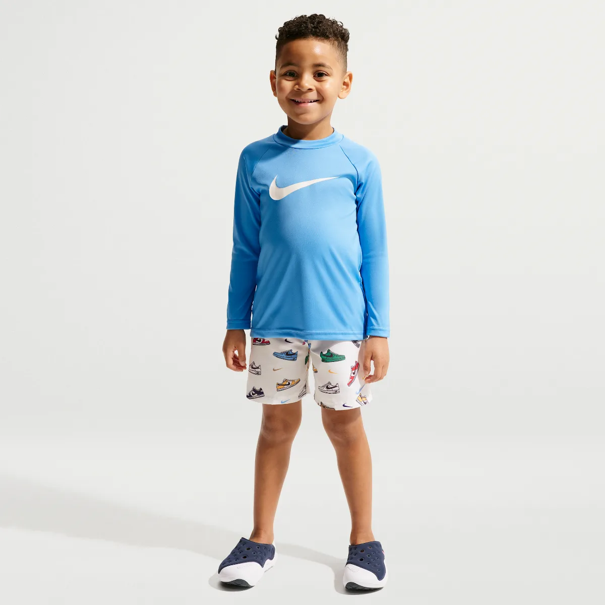 Swim Long Sleeve Top & Short Set by Nike