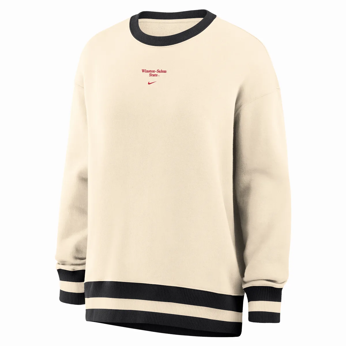 College (Winston-Salem State University) Phoenix Fleece Oversized Sweatshirt by Nike
