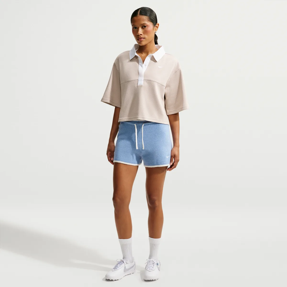 Sportswear Chill Knit Mid-Rise Shorts by Nike