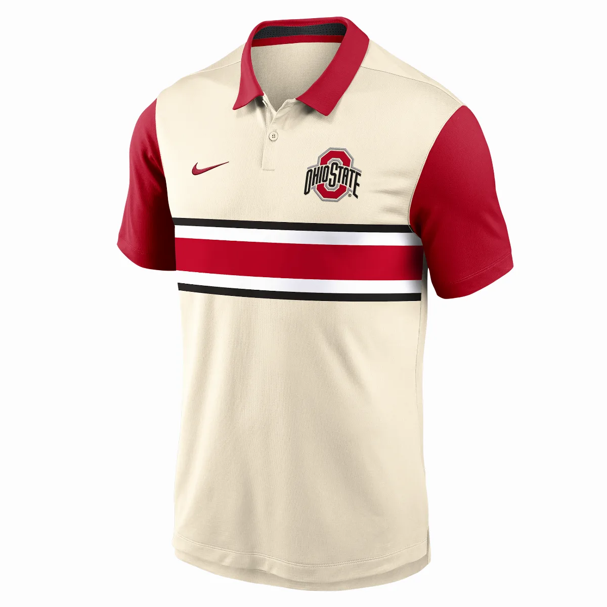 Ohio State Vapor Primary Logo Dri-FIT College Polo by Nike