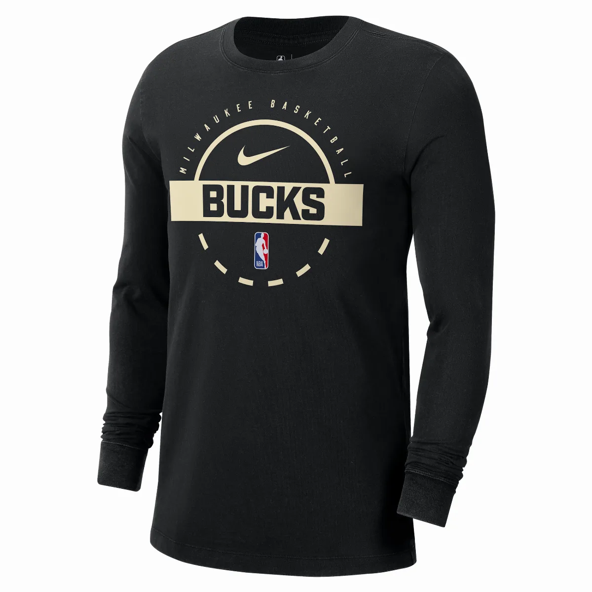 Milwaukee Bucks NBA Practice Long-Sleeve T-Shirt by Nike