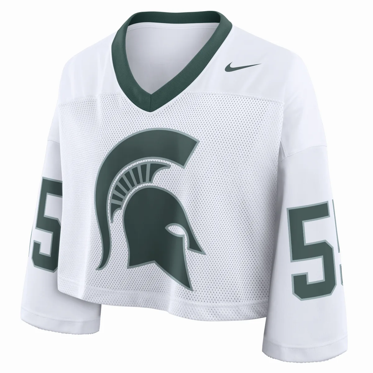 Michigan State Logo Dri-FIT College Cropped Jersey by Nike