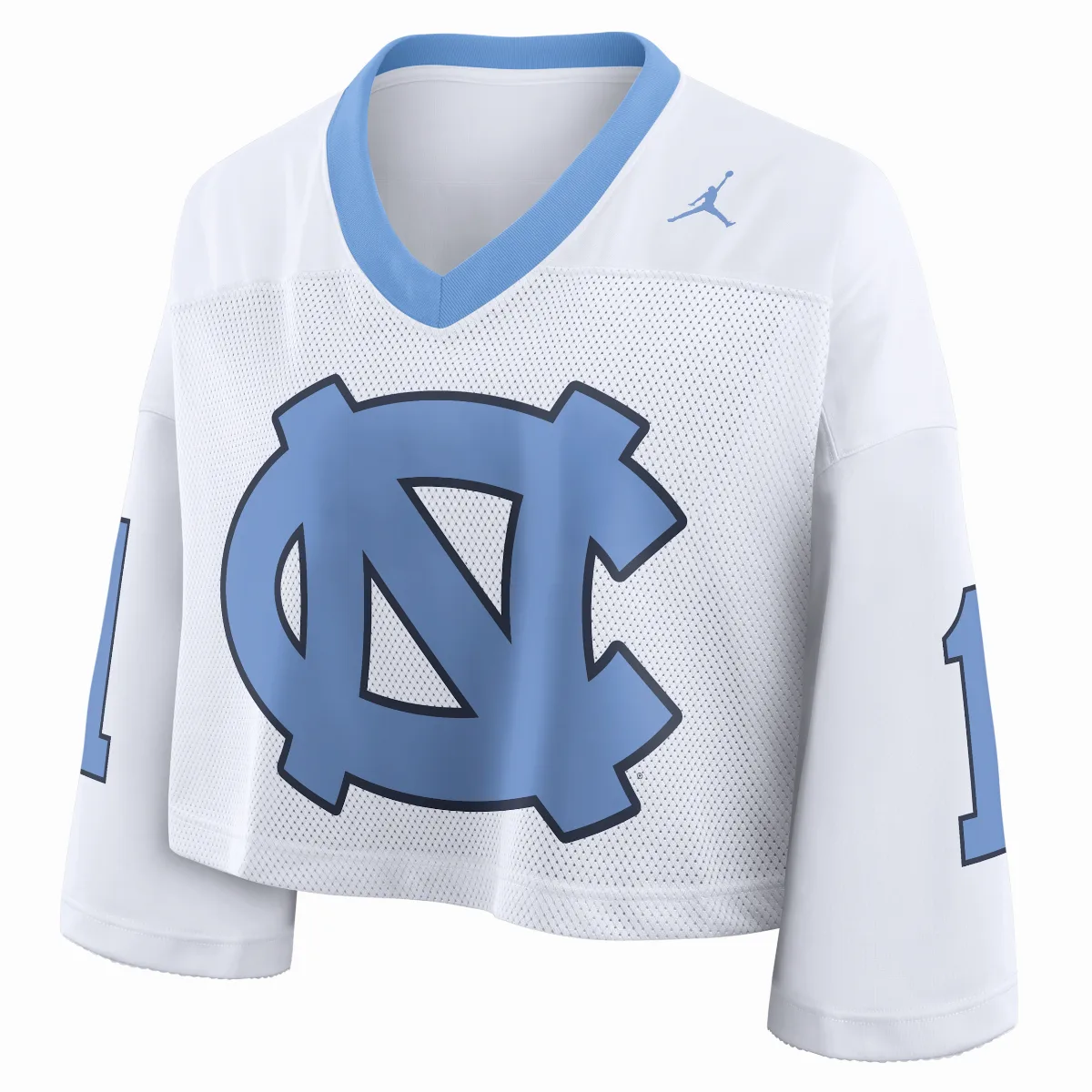 North Carolina Logo Jordan Brand Dri-FIT College Cropped Jersey