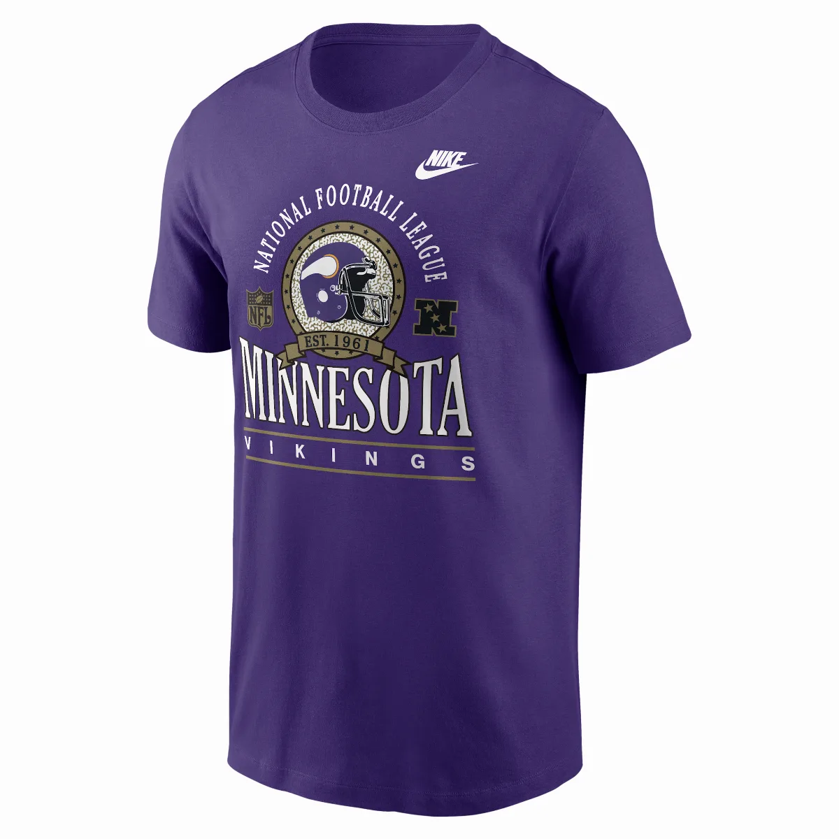 Minnesota Vikings Rewind Essential NFL T-Shirt by Nike