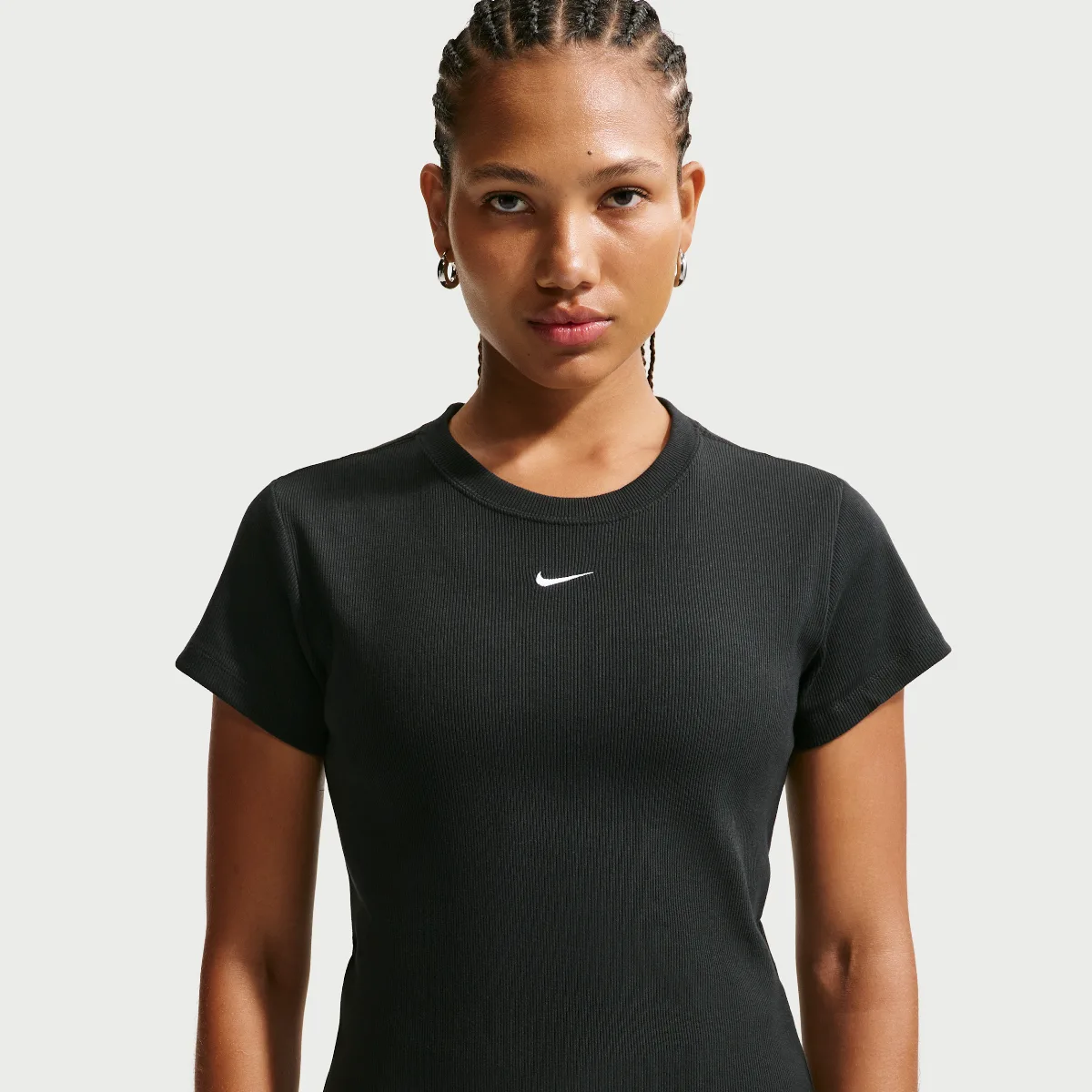 Sportswear Tight Ribbed Short-Sleeve T-Shirt