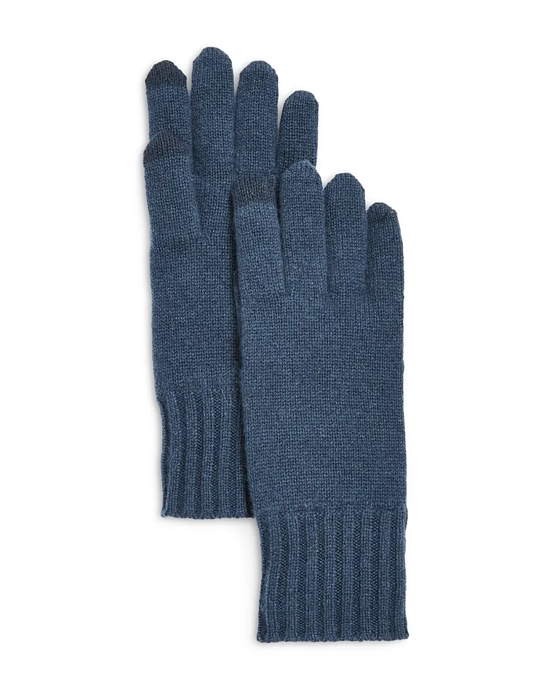 Cashmere Rib Tech Gloves