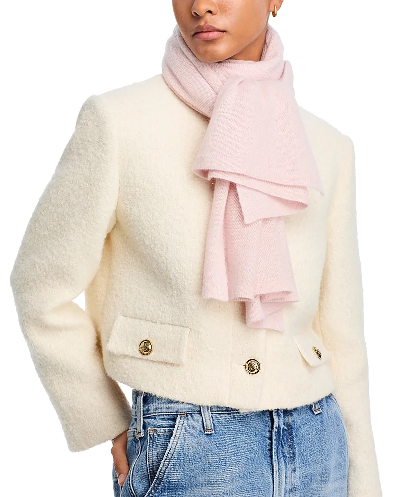 Cashmere Oversized Knit Scarf by C By Bloomingdales Cashmere