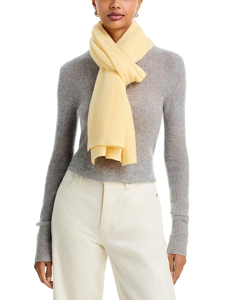 Cashmere Oversized Knit Scarf by C By Bloomingdales Cashmere