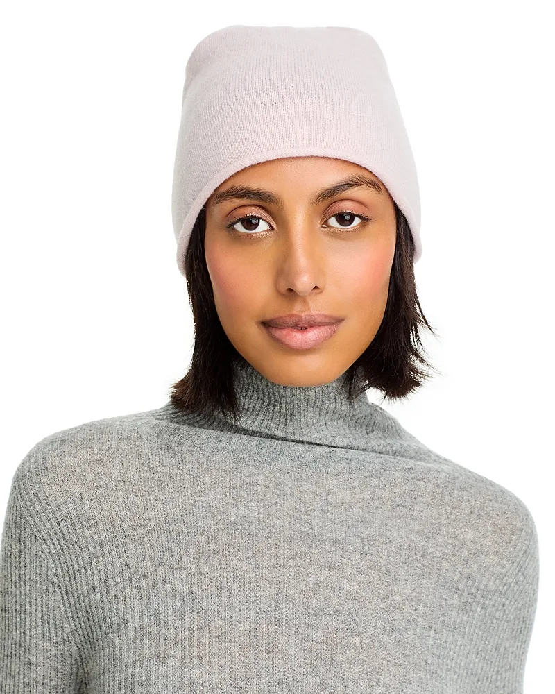 Angelina Rolled Edge Slouch Hat by C By Bloomingdales Cashmere