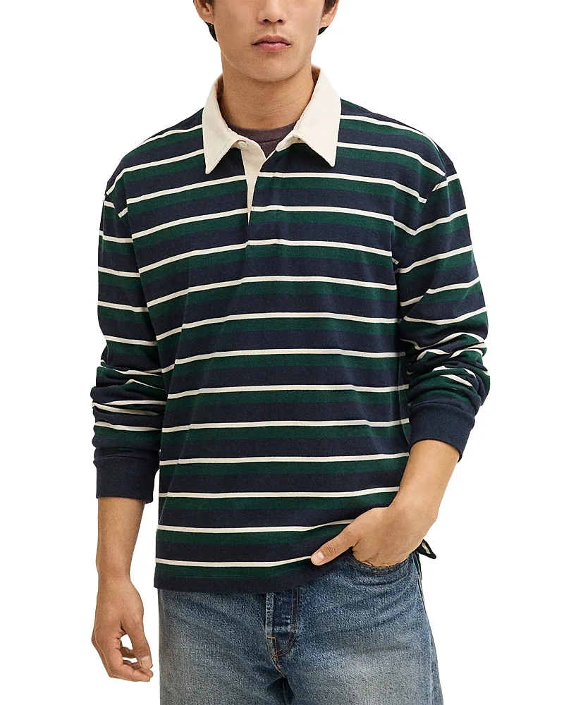 Club Cotton Striped Polo