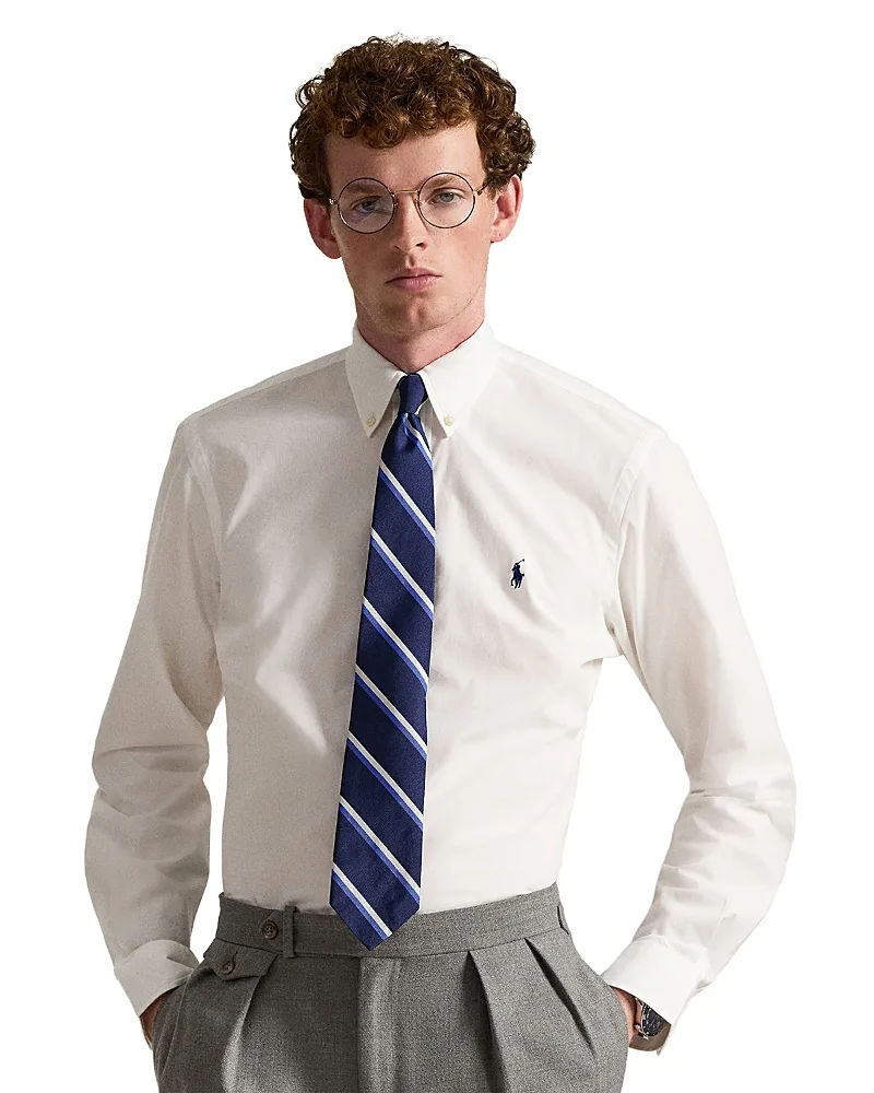 Stretch Poplin Custom Fit Shirt by Polo Ralph Lauren
