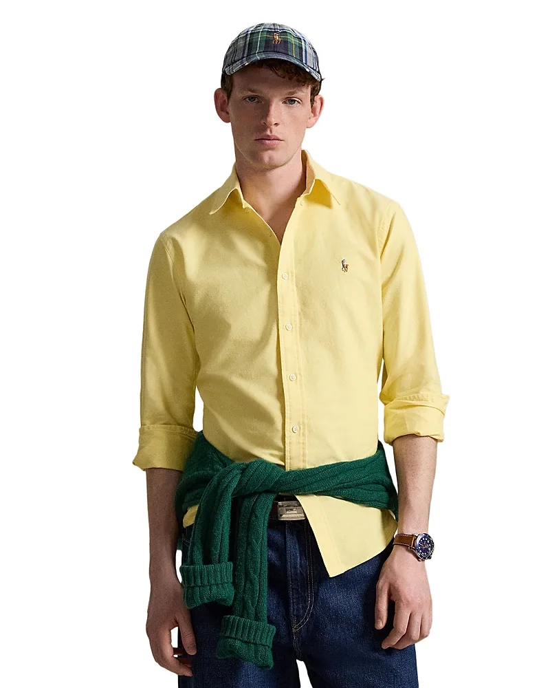 The Iconic Custom Fit Oxford Shirt by Polo Ralph Lauren