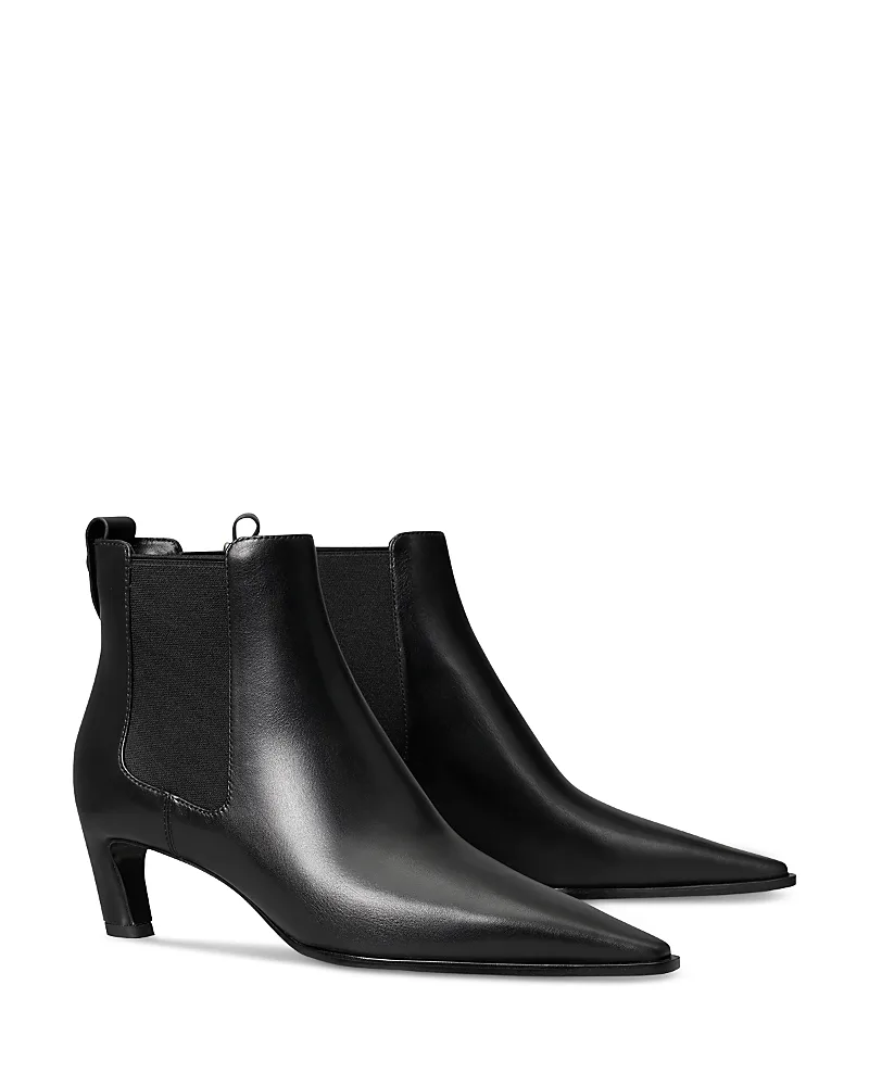 Romy Leather Chelsea Boots by Tory Burch
