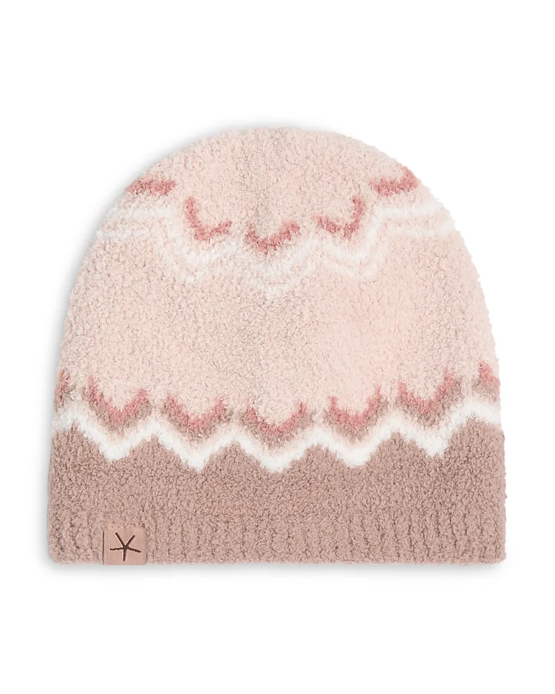 CozyChic Cable Fair Isle Beanie by Barefoot Dreams