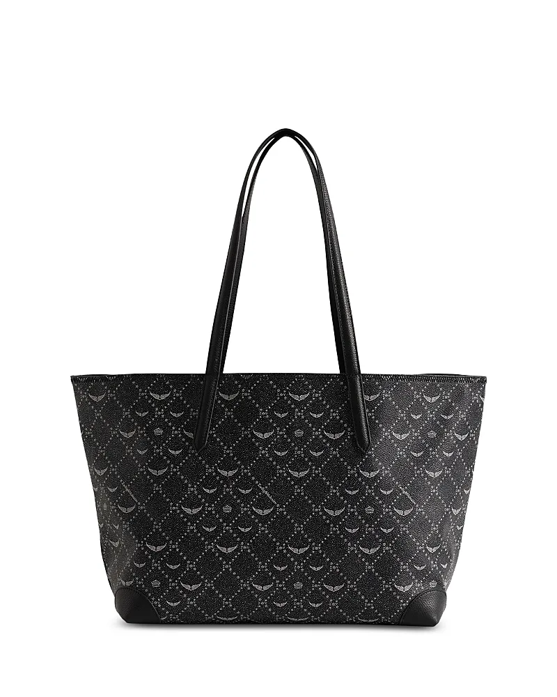 Z Monogram Print Shopper Tote by Zadig & Voltaire