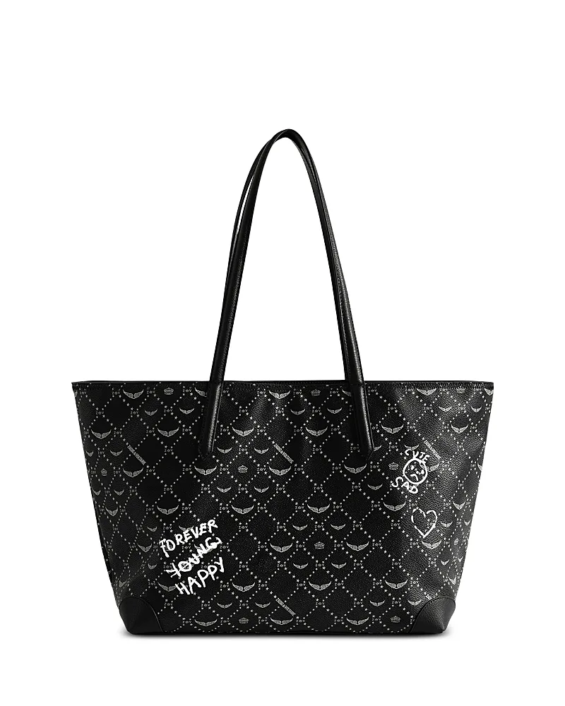 Z Monogram Tag Shopper Tote by Zadig & Voltaire