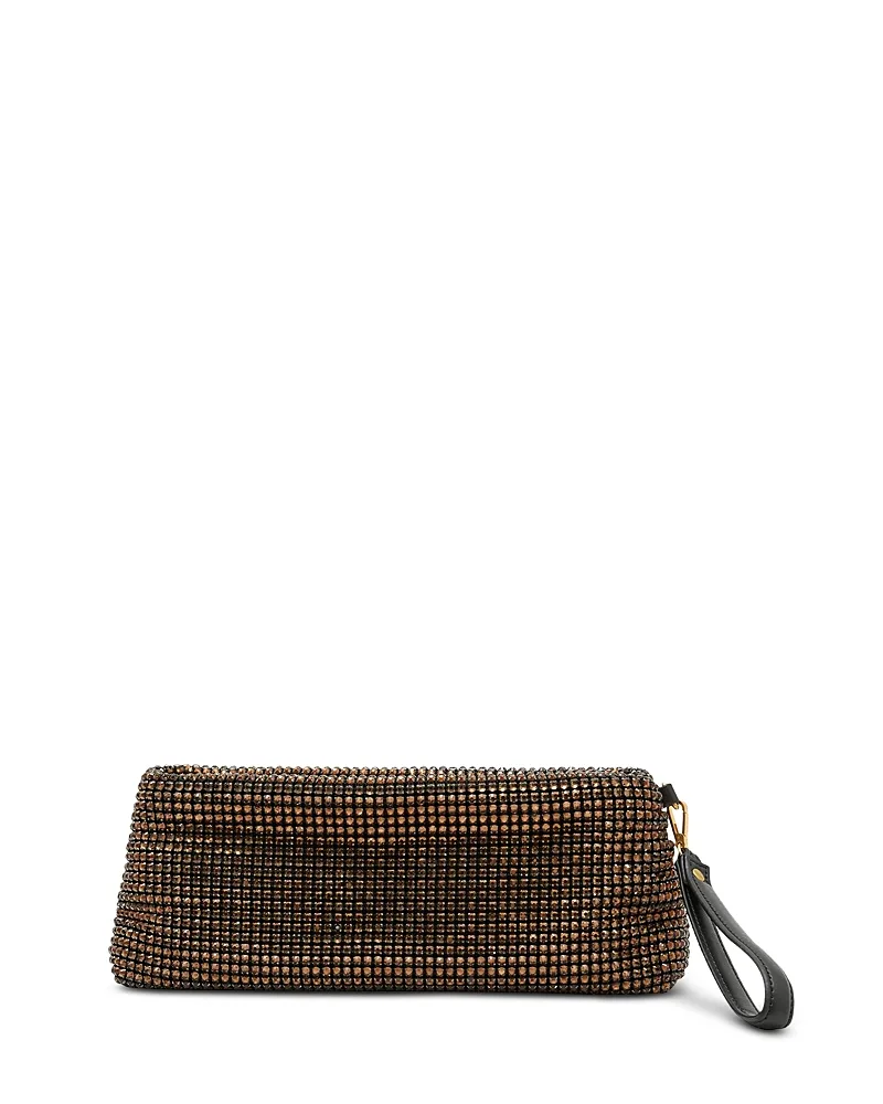 Olga Embellished Crystal Clutch by Reiss