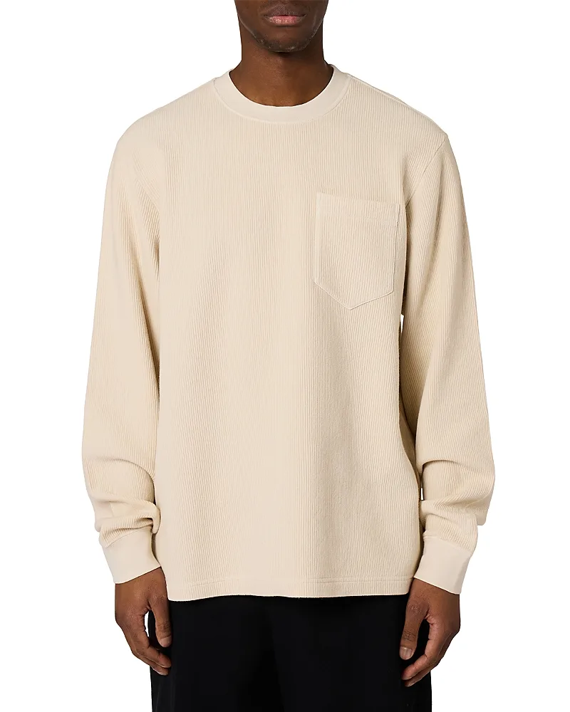 Ps Paul Smith Crewneck Pocket Cotton Shirt by Paul Smith