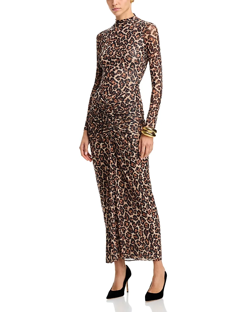Scorpio Animal Print Dress by Ronny Kobo